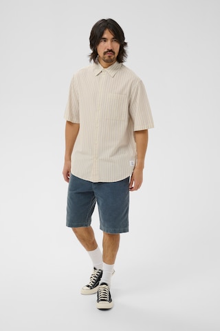 Matinique Regular Fit Hemd 'MAfranjo 73' in Beige: Vorderseite