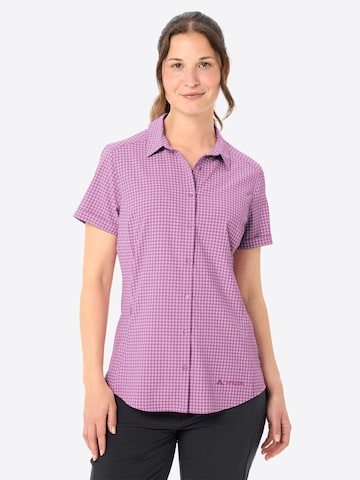 VAUDE Multifunctionele blouse 'Seiland III' in Roze
