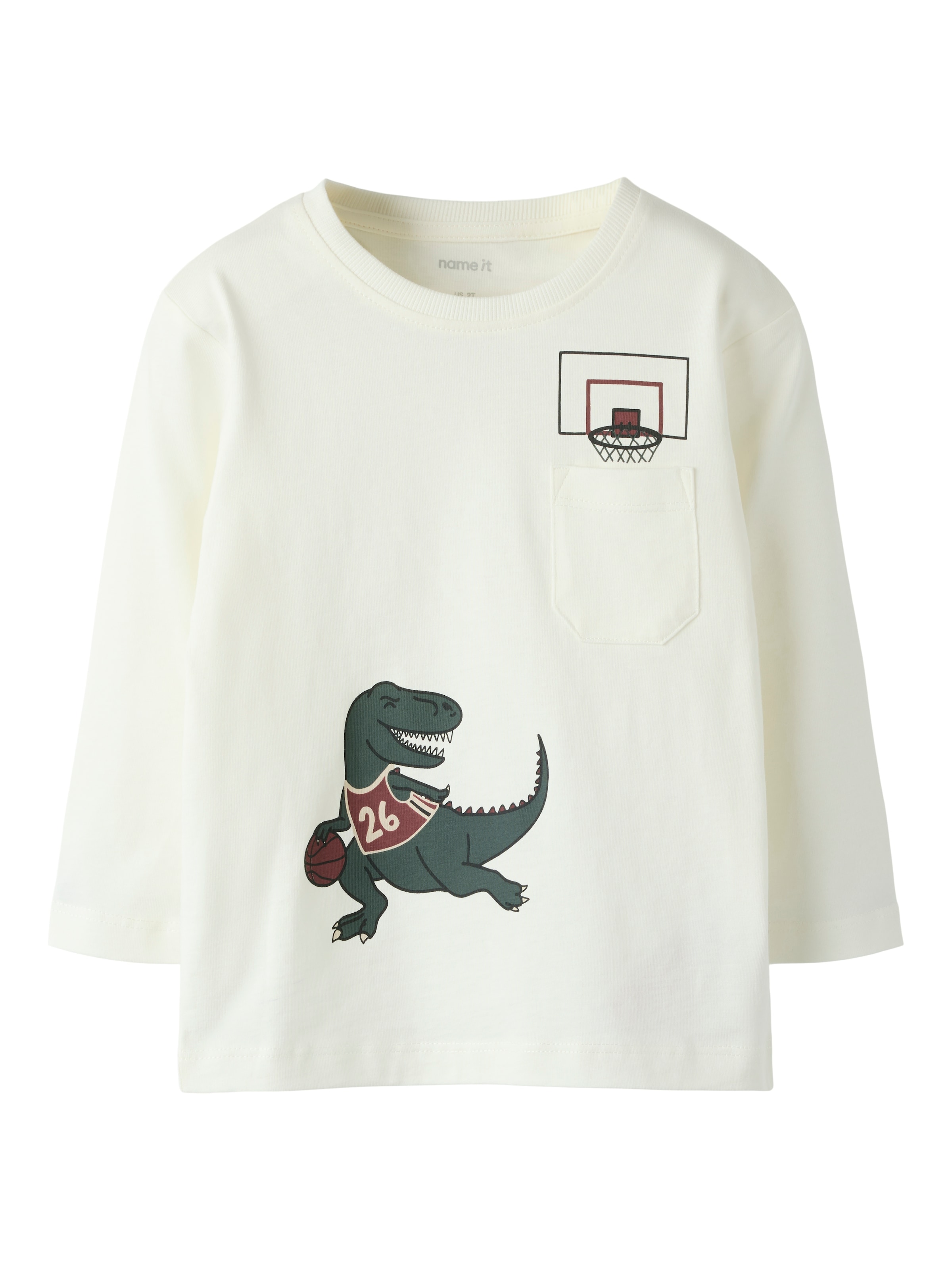 NAME IT Póló 'NMMVILIAN' - fehér: elől