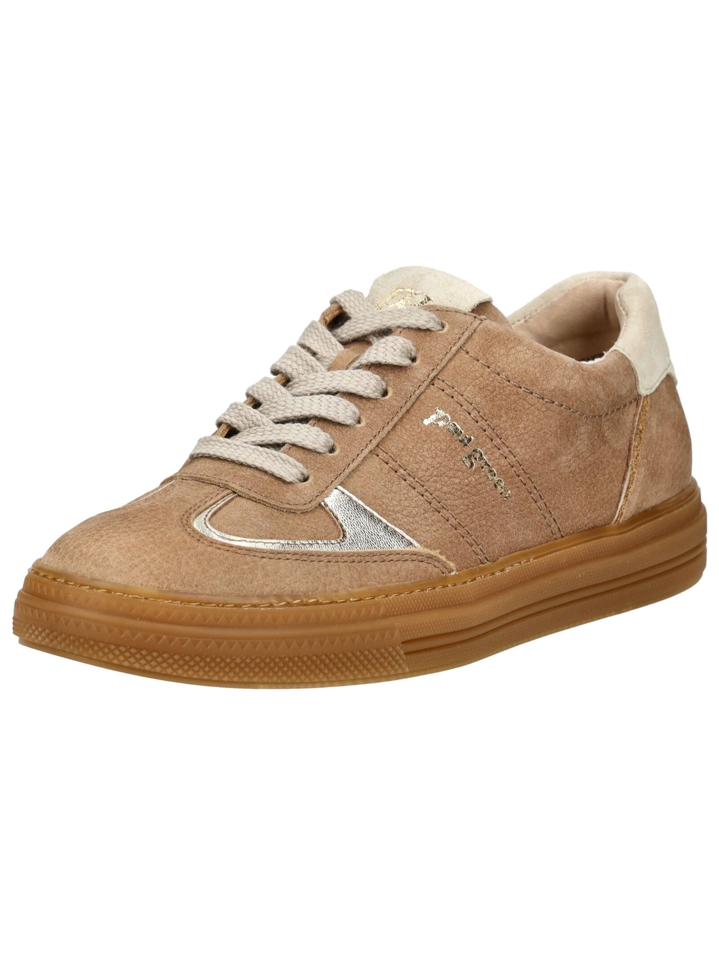 Paul Green Sneaker in Braun: Vorderseite