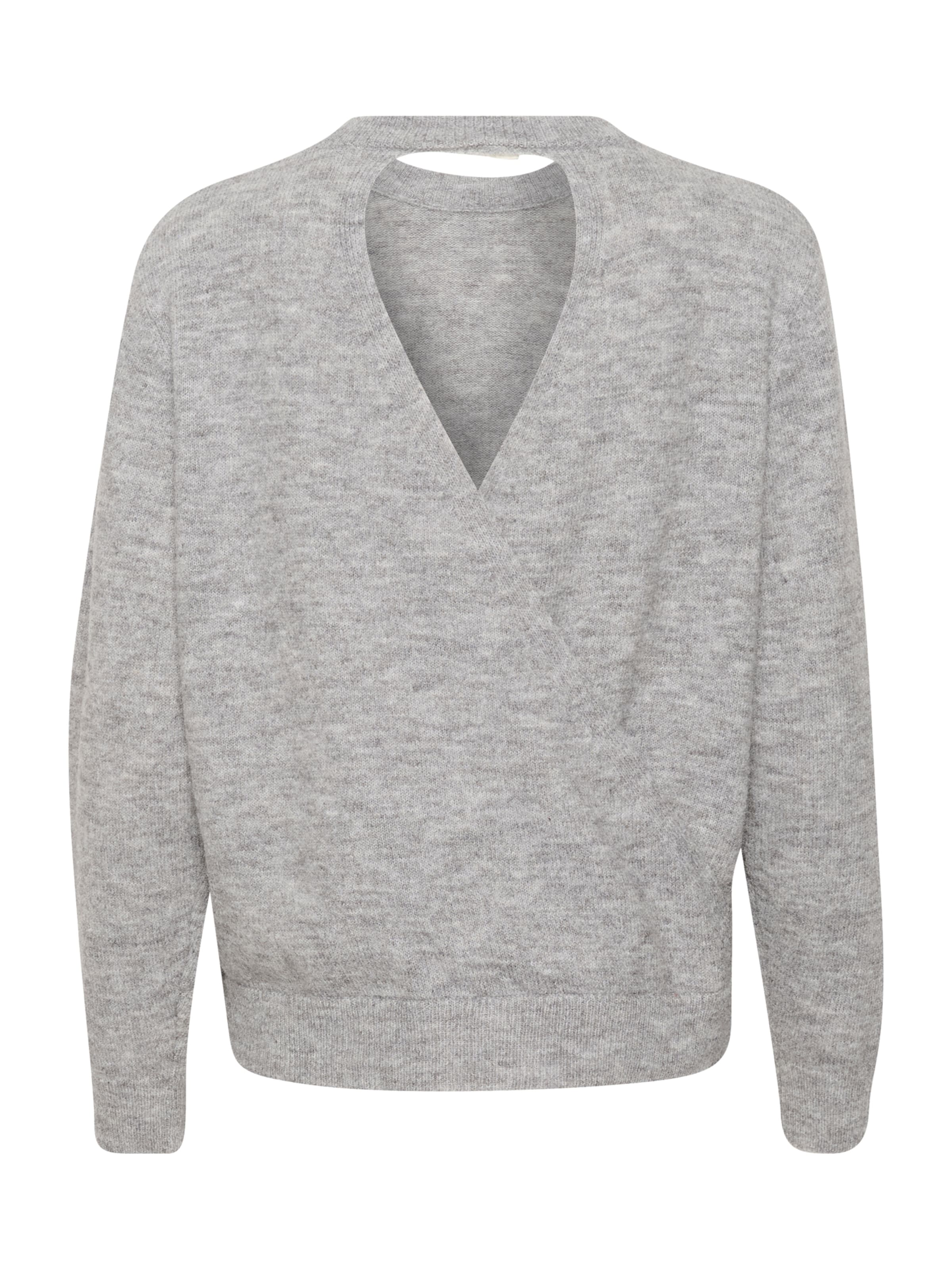 Kaffe Sveter 'Malene' - Sivá