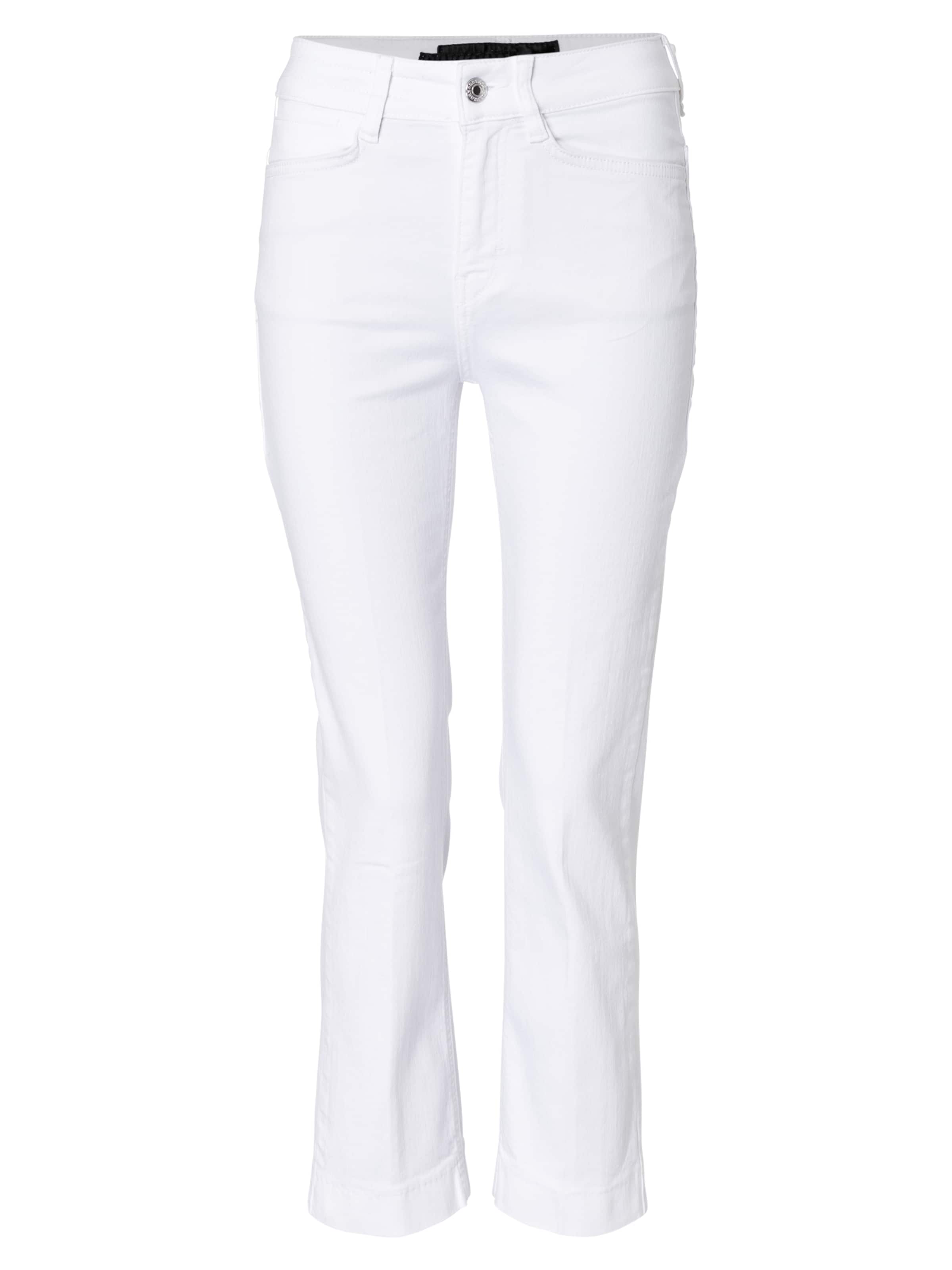 DRYKORN Слим фит Дънки 'Speak' в бяло: отпред