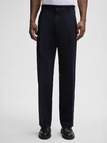 Skinny Pantalon à plis 'Kyle' STRELLSON en bleu : devant