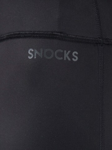 SNOCKS Flared Workout Pants in Black