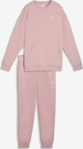 PUMA Trainingsanzug in Pink: Vorderseite