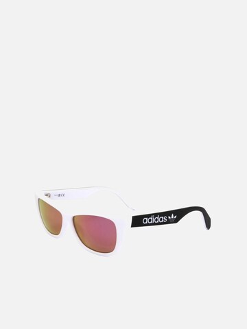 ADIDAS ORIGINALS - Gafas de sol 'Adidas Original OR0027 Shiny black 55/13/140 Women Sunglasses' en blanco