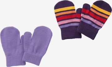 Villervalla Handschuhe in Lila: Vorderseite