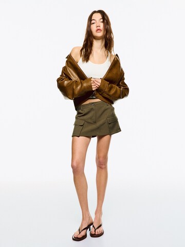 Gonna di Bershka in verde