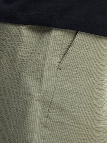 Regular Pantalon chino 'SLHKarl' SELECTED en vert