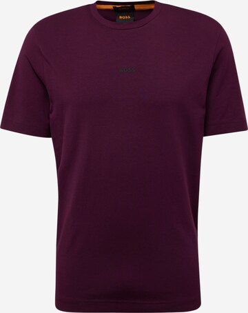 T-Shirt 'Chup' BOSS en violet : devant