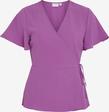 VILA Blouse in Purple: front