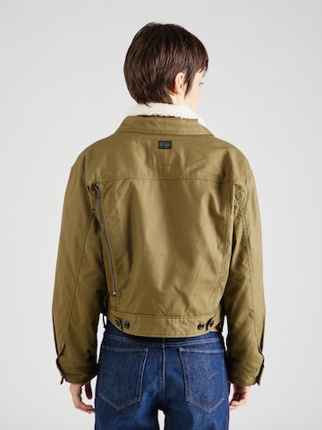 G-Star RAW Prehodna jakna 'Hunter' | zelena barva