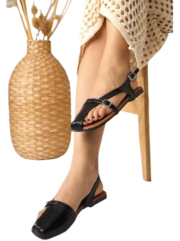 Limoya - Sandalias 'Almina' en negro