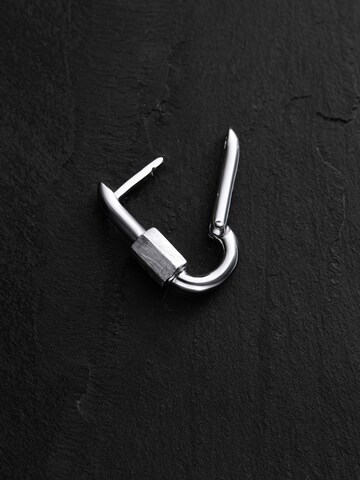REYTEL - Pendientes 'KARABIN' en plata