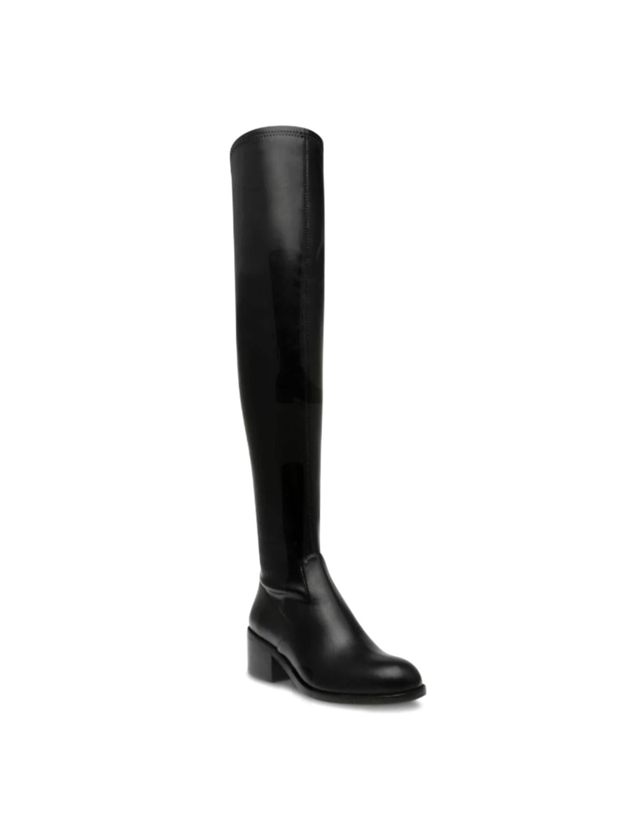 Stivale 'Courtside Black Pari' di STEVE MADDEN in nero: frontale