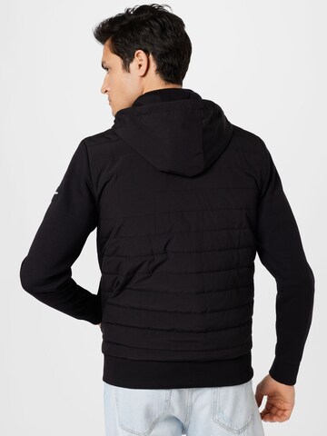 Calvin Klein Zip-Up Hoodie in Black