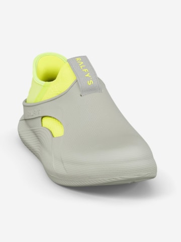 RALFY'S Classic Flats 'N1 Combo' in Yellow: front