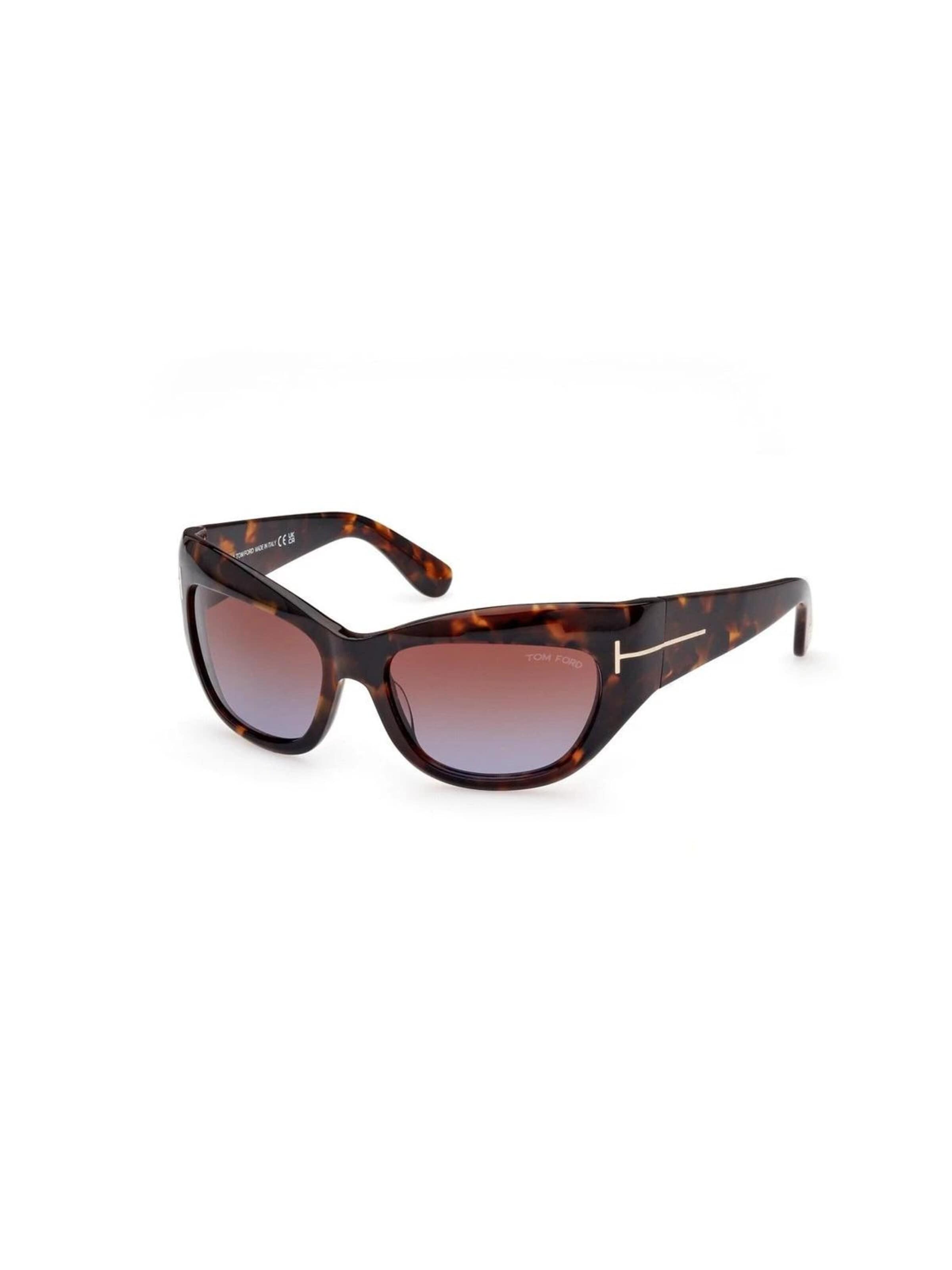 Tom Ford Sonnenbrille 'Tom Ford  FT1065 52F 55'‌‌‌‌‌‌‌‌‌ in Braun: Vorderseite