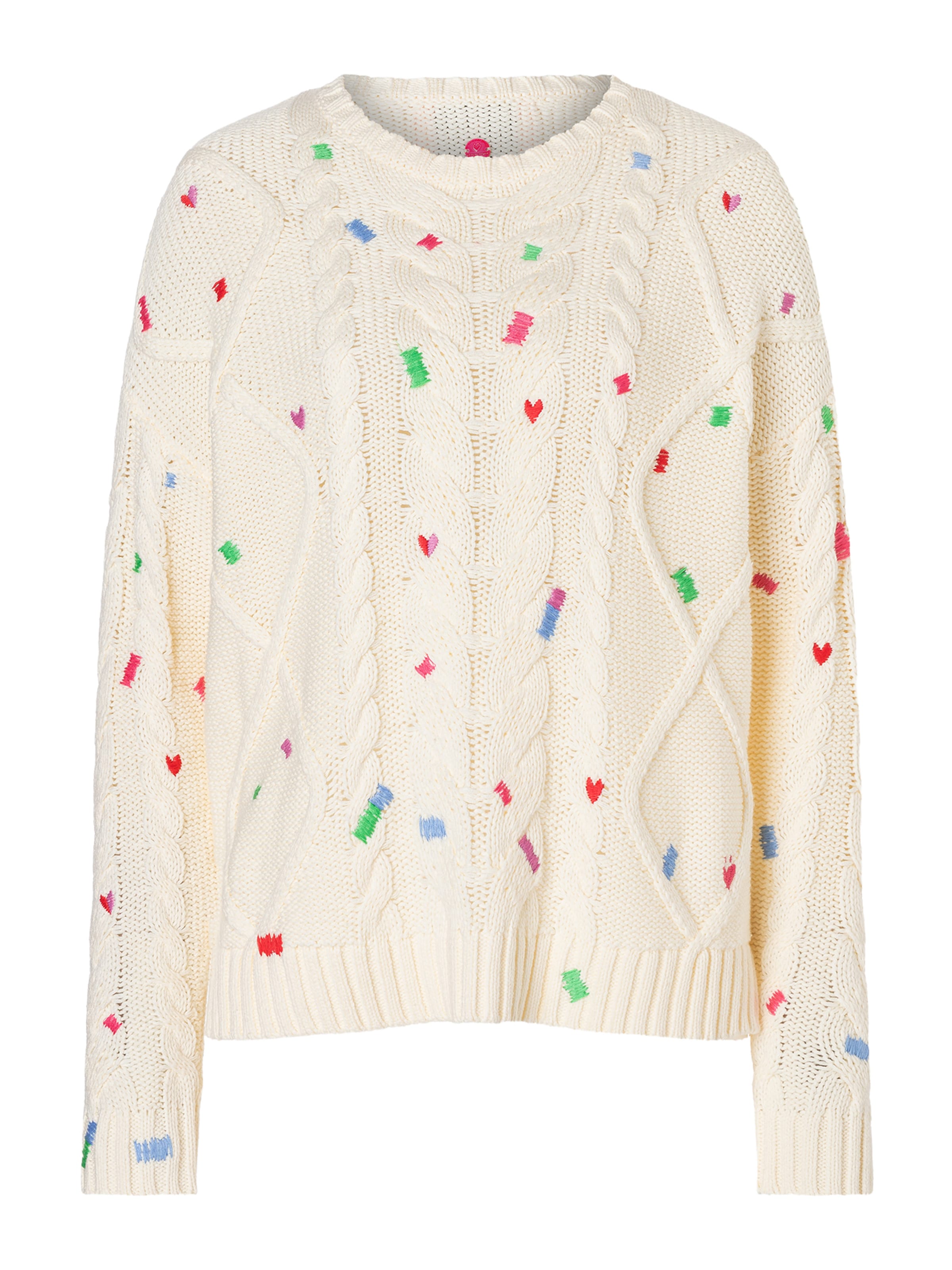 LIEBLINGSSTÜCK Sveter 'Dinzi' - Biela: predná strana