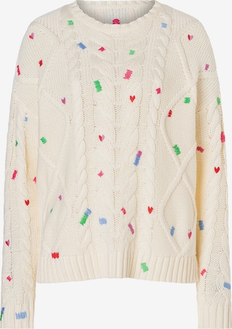 balta LIEBLINGSSTÜCK Megztinis 'Dinzi': priekis