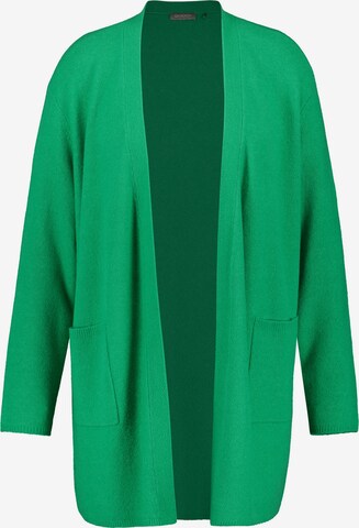 Cardigan SAMOON en vert : devant