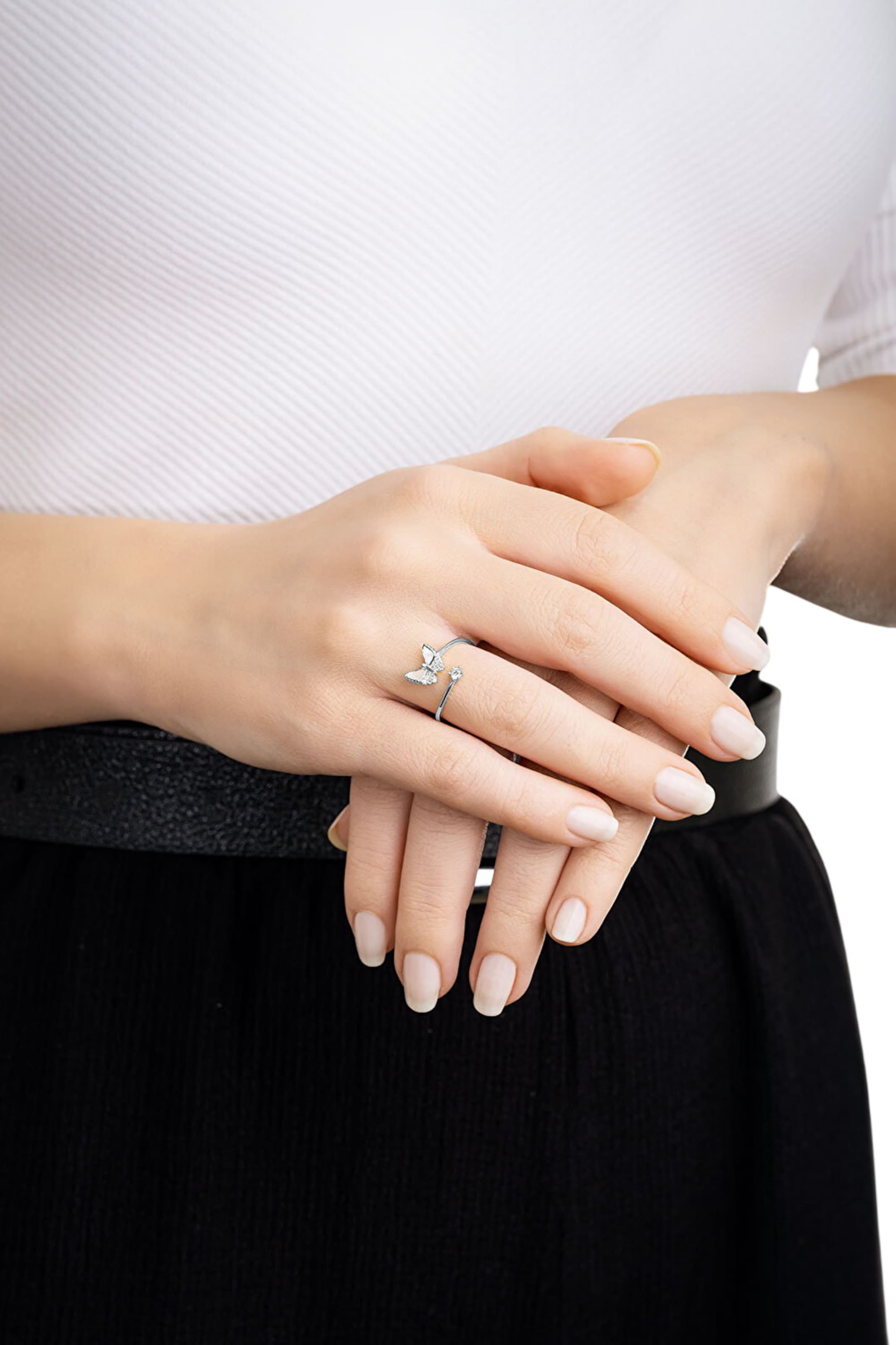 So Chic Ring in Silber