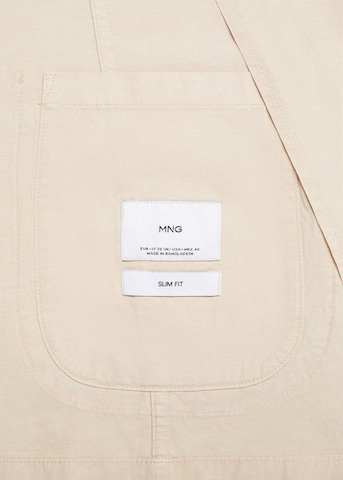 MANGO MAN Regular Fit Pikkutakki 'Delave' värissä beige