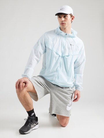 NIKE Функциональная куртка 'M NK DF UV STRIDE' в Синий: спереди