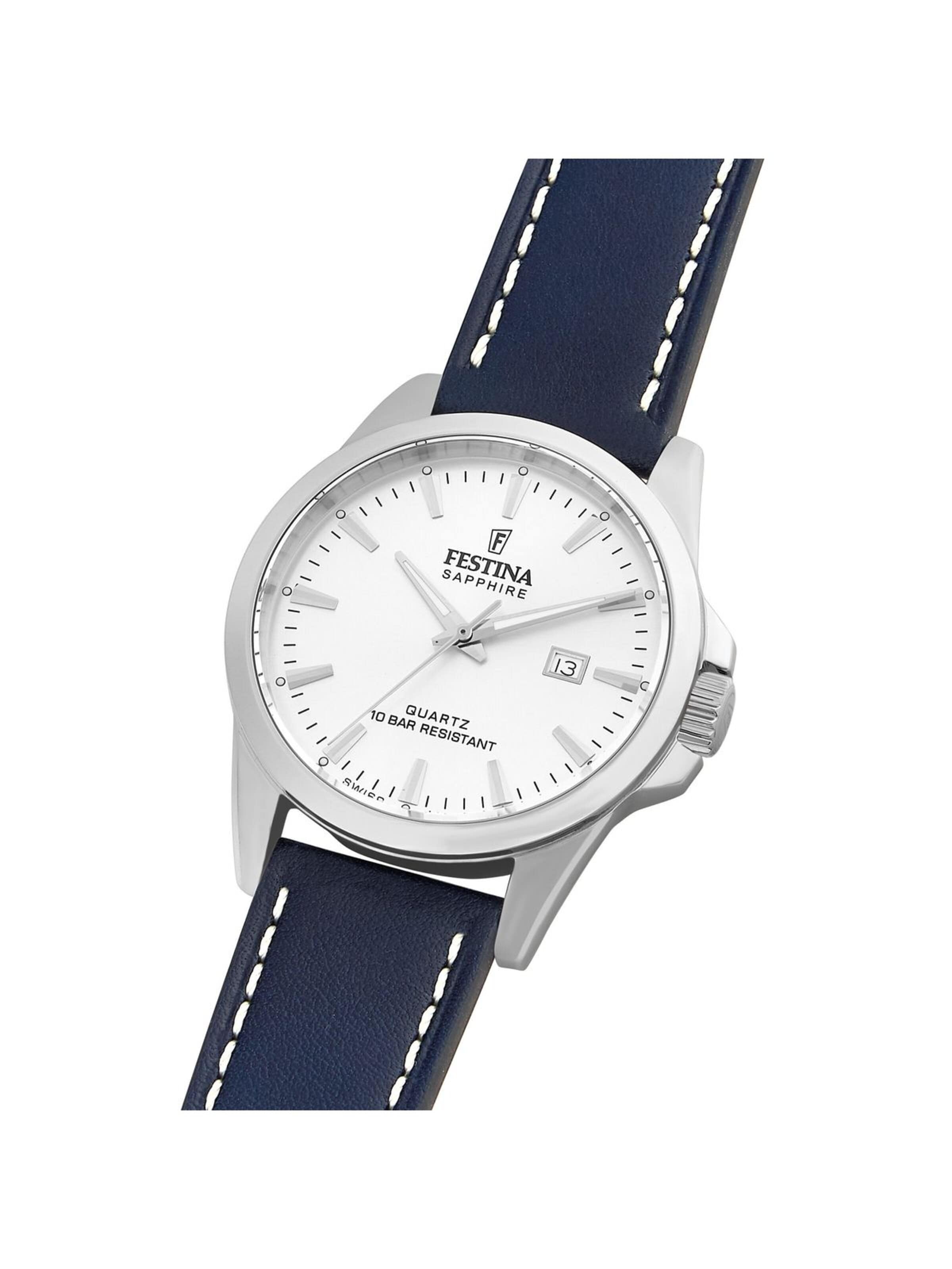 Montre à affichage analogique FESTINA en bleu