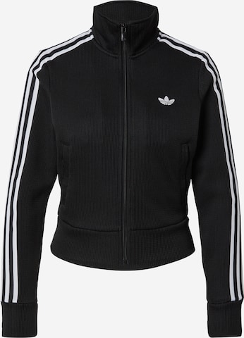ADIDAS ORIGINALS Вязаная кофта 'FIREBIRD' в Черный: спереди