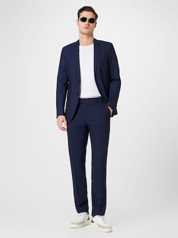 regular Pantaloni con piega frontale di Karl Lagerfeld in blu