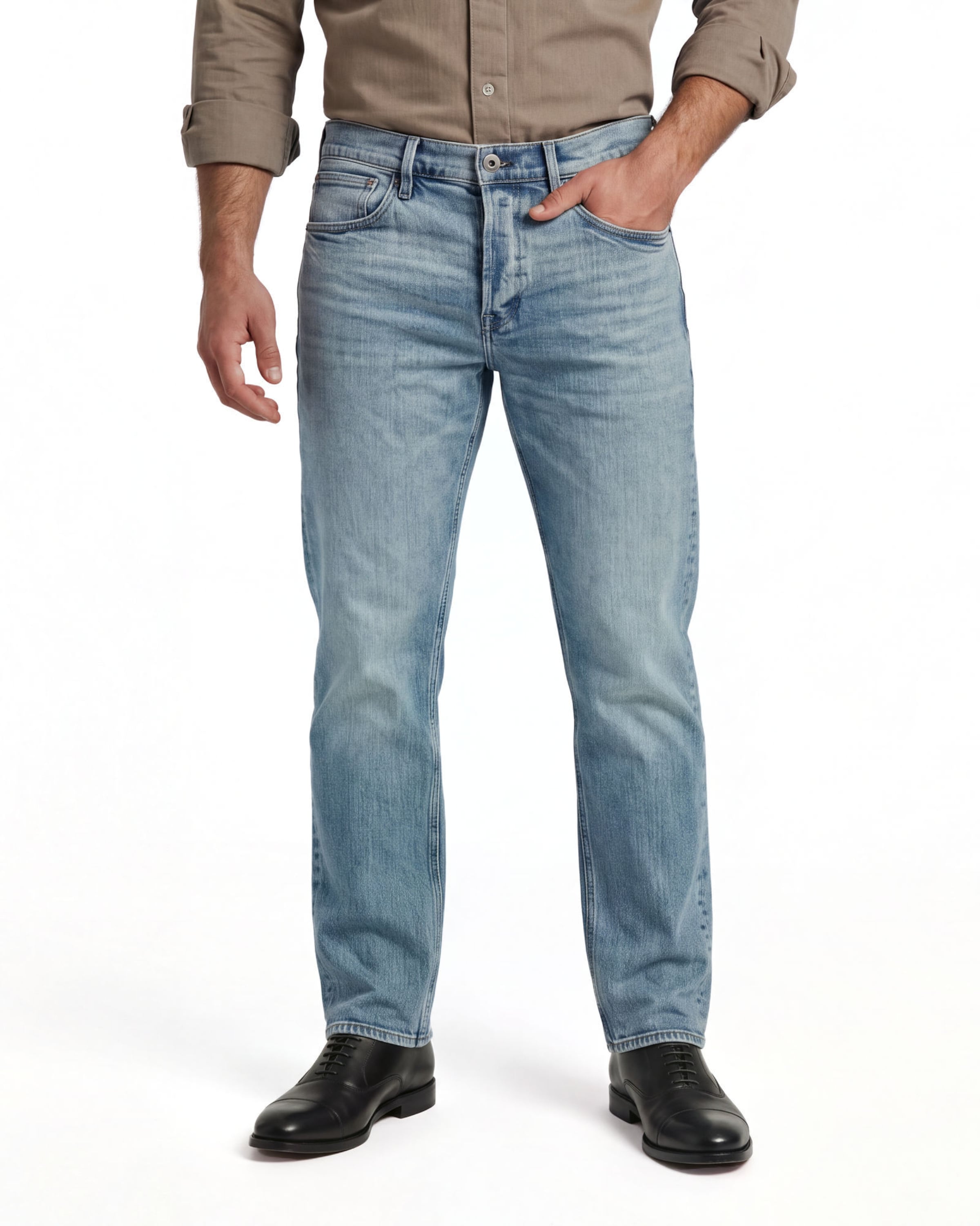 G-STAR Slimfit Jeans-5Pocket ' ' in Blau: Vorderseite