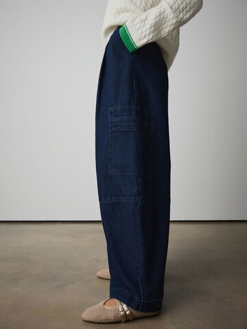 Baggy Jeans cargo di Next in blu