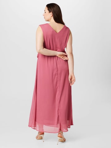 ONLY Curve - Vestido de noche 'ASTA SOFIA' en rosa