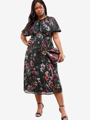 Lipsy Šaty – zelená: přední strana