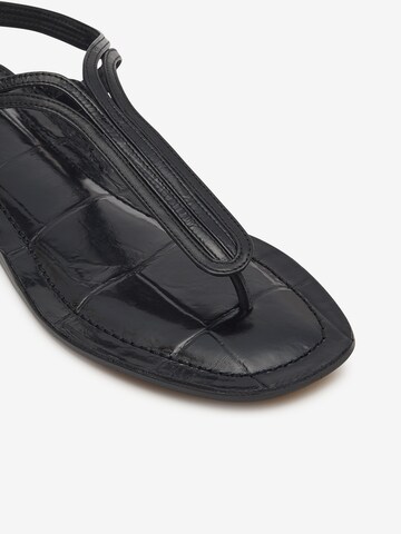 LOTTUSSE Sandals 'Esclava' in Black