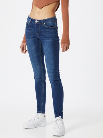 Skinny Jean Eight2Nine en bleu : devant