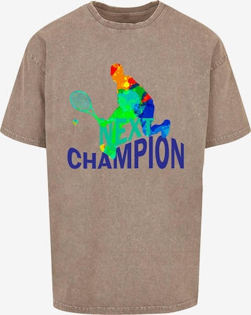 T-Shirt 'Next Champion' Merchcode en vert : devant