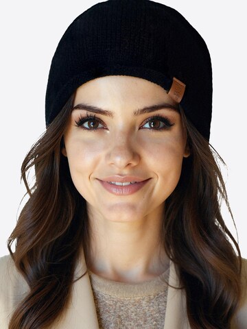 Vivisence Mütze '70115' in Schwarz