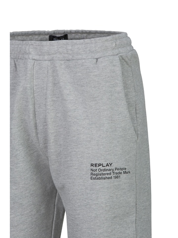 REPLAY Regular Broek 'NOP' in Grijs