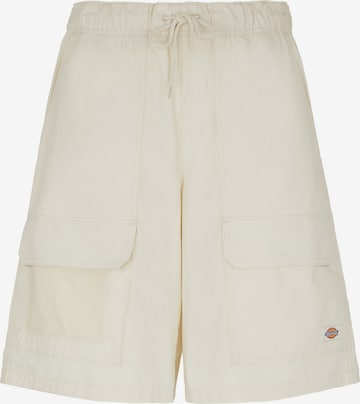 DICKIES Loose fit Cargo trousers 'FISHERSVILLE ' in White: front