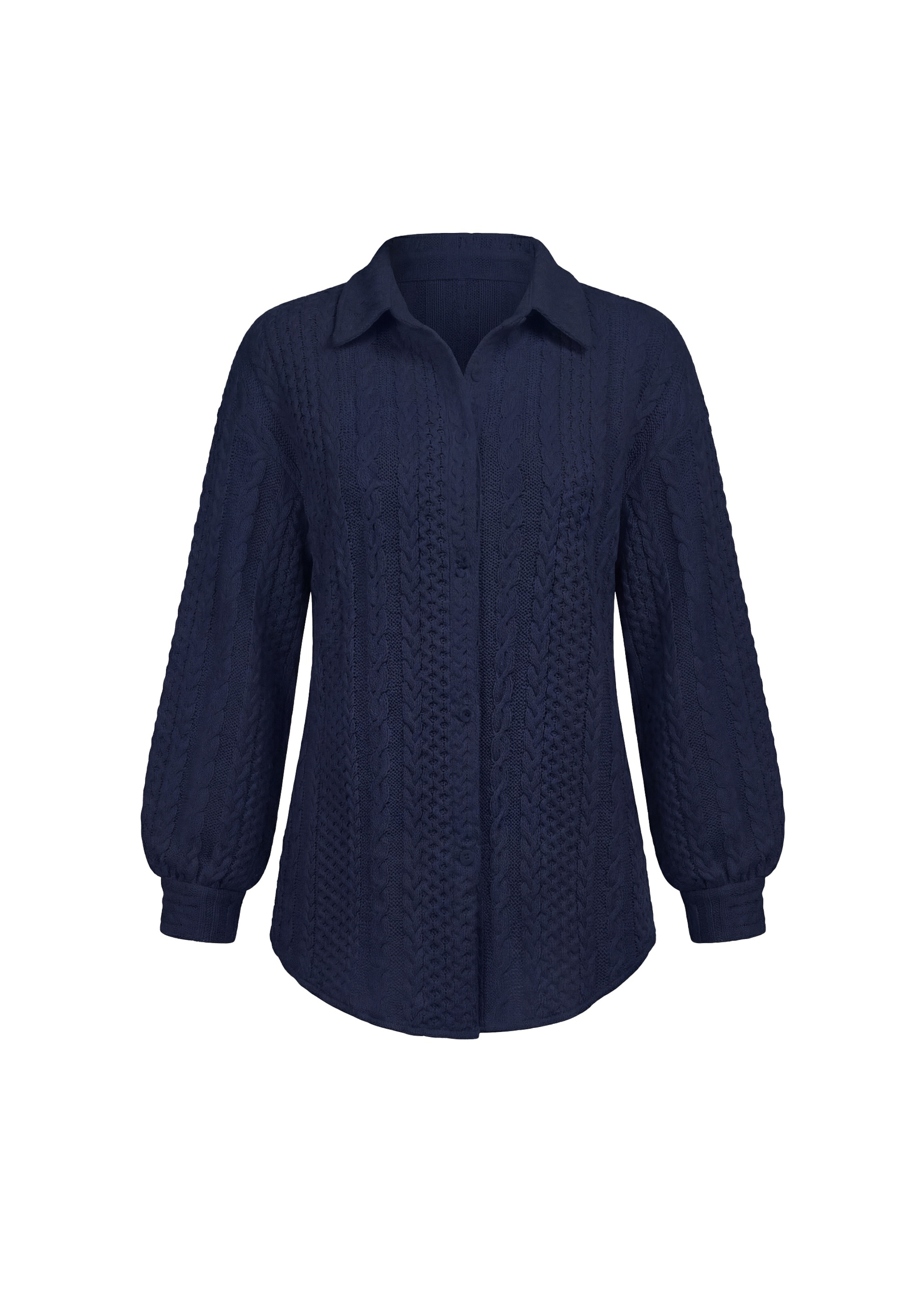 Usha - Camiseta en azul: frente