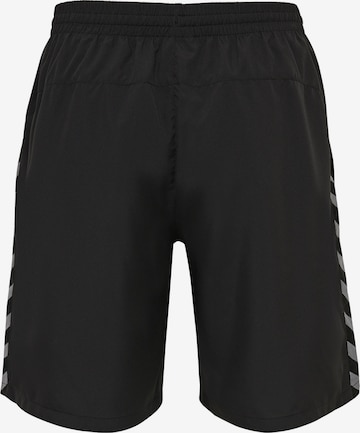 Regular Pantalon de sport Hummel en noir