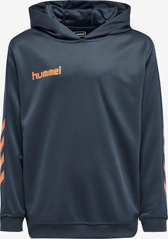 Hummel - Camiseta deportiva en azul: frente