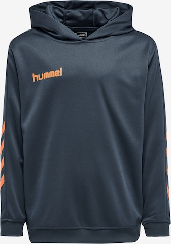 Hummel Sportief sweatshirt in Blauw: voorkant