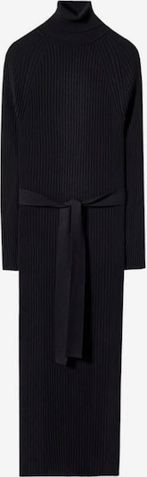 MANGO Gebreide jurk in de kleur Zwart, Productweergave