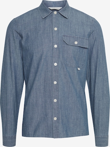 Casual Friday Regular fit Button Up Shirt 'Anton' in Blue: front