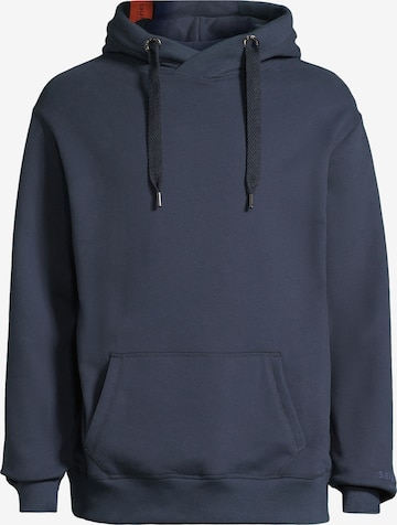 salzhaut Sweatshirt 'Oddebodje' in Blauw: voorkant