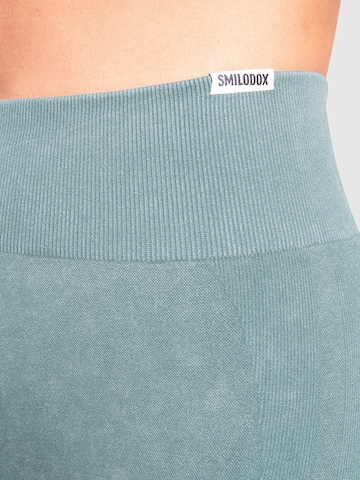 Skinny Leggings ' Batik Scrunch ' Smilodox en vert