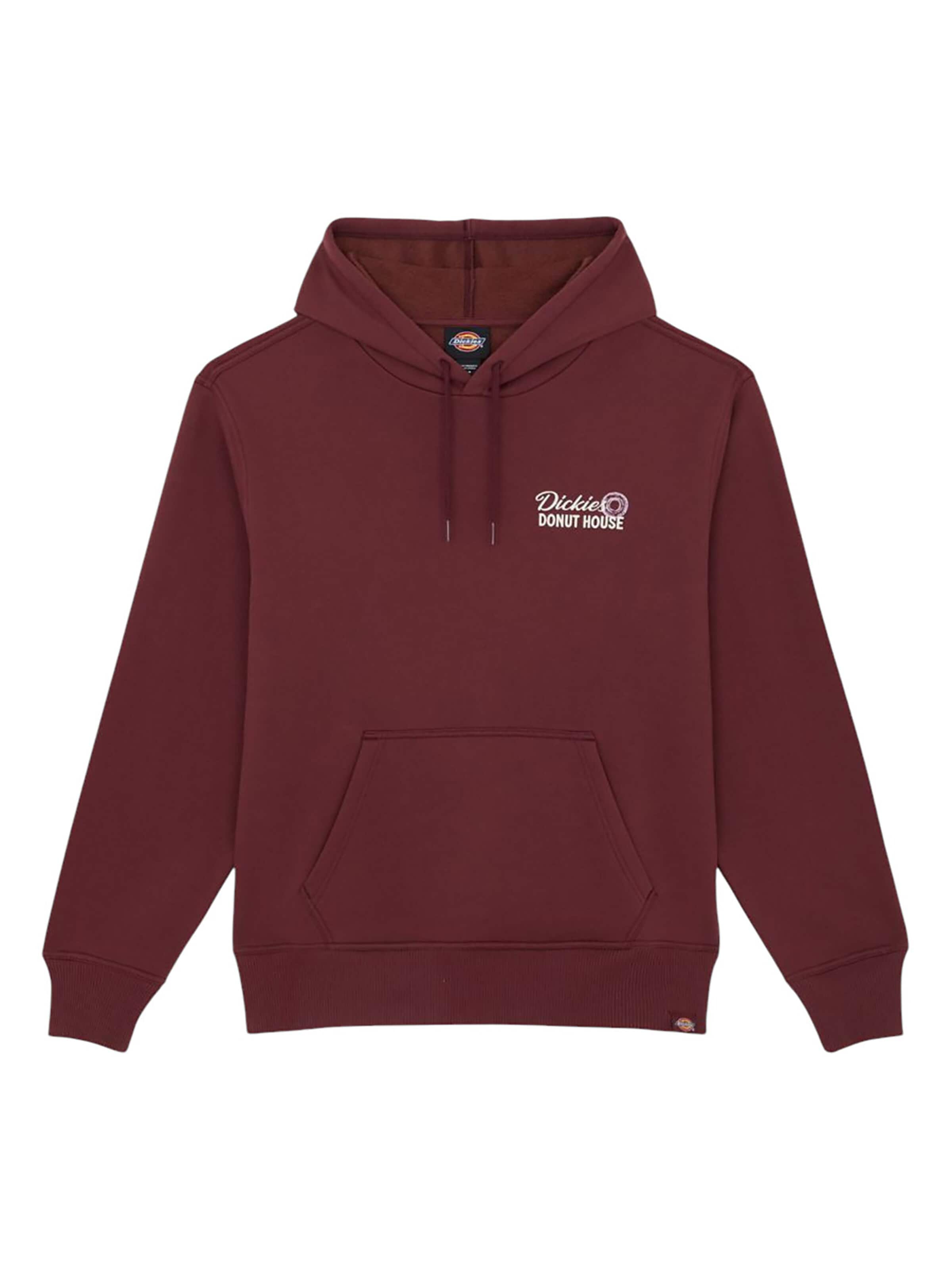 DICKIES Pullover 'Donut House'‌ in Rot: Vorderseite